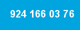 924 166 03 76